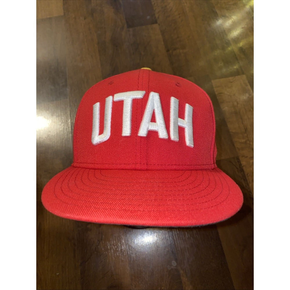 Utah Jazz City Edition Spellout‎ SnapBack Hat 9Fifty Utes NBA The U Pre-Owned